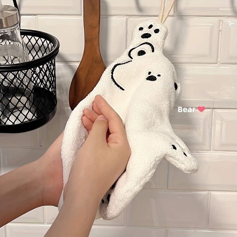 1pc Bear Shaped Hand Towel