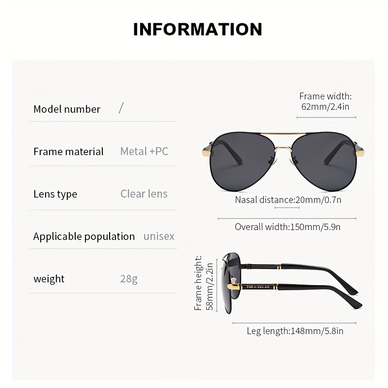 1pc Mens Trendy Polarized Sunglasses Driving Fishing Shopping Summer Beach  Party Travel Glasses Uv Protection - Jewelry & Accessories - Temu