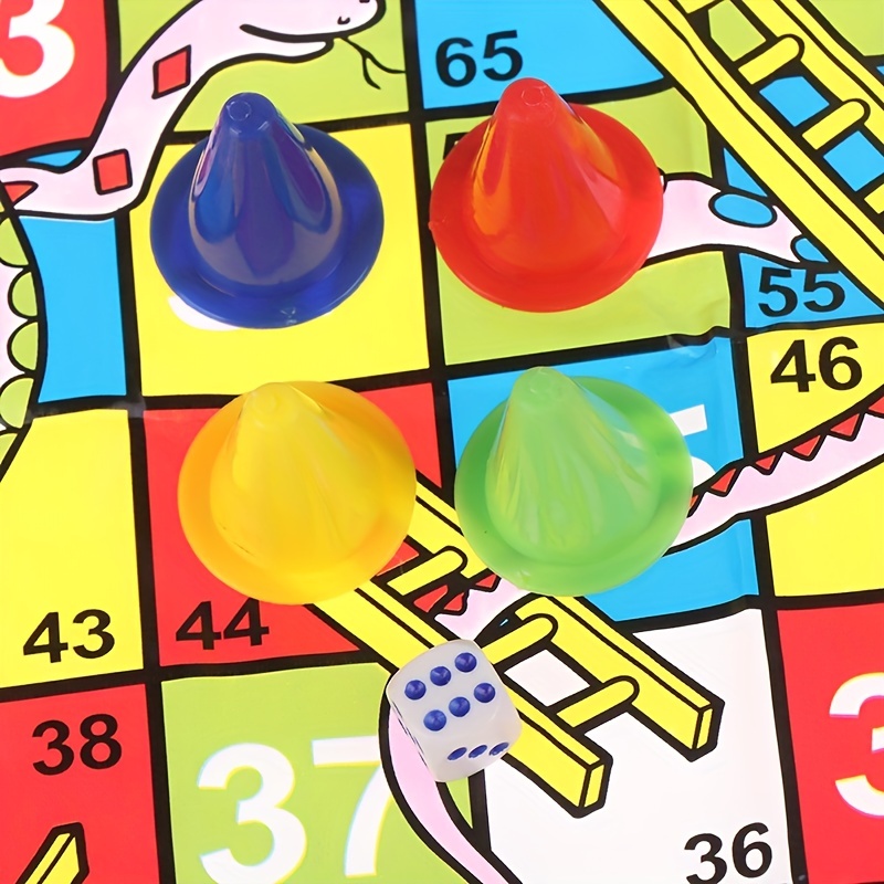 Snakes and Ladders Board Game for Kids: Children Can Play Snakes