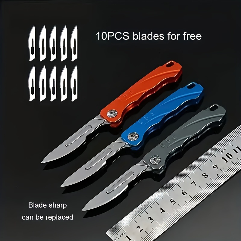 Edc Tool: Sharp Folding Pocket Knife Easy Package Openning - Temu