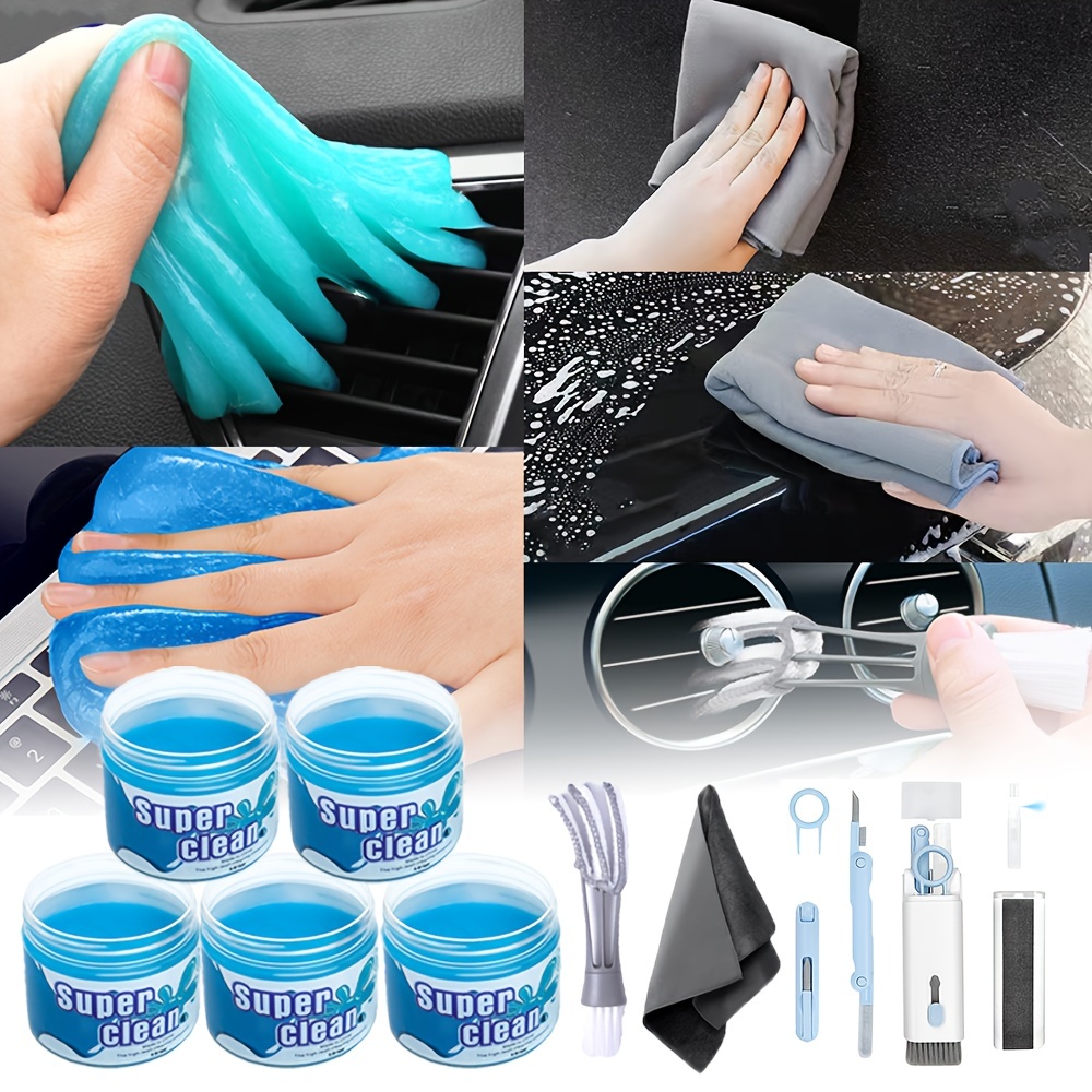 1 Pack Keyboard Cleaner Car Vent Interior Details Cleaning Gel Laptop  Universal Dust Gum Computer PC Magic Innovative Super Soft Sticky Cleaning  Putty
