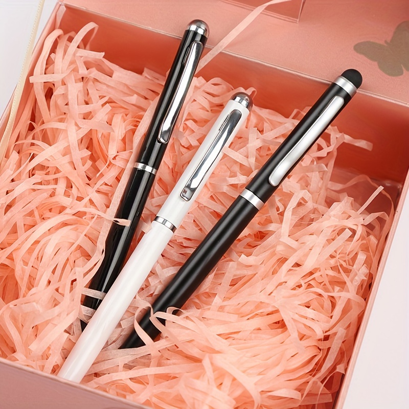 Different Color Pens For Note Taking, Ballpoint Pen Tip, Pen Holder Type,  For Phone Tablet Computer Capacitive, Office Stylus, Black Ink, Smart  Twist, Mobile Touch Screen, Tablet Editing Painting - Temu