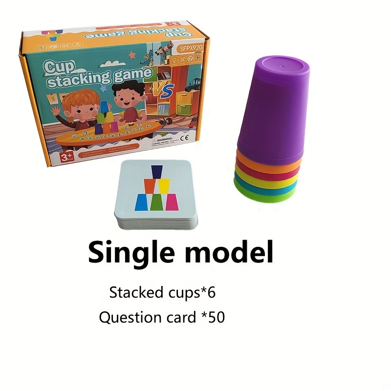 Play & Learn Stacking Cups - The School Box Inc