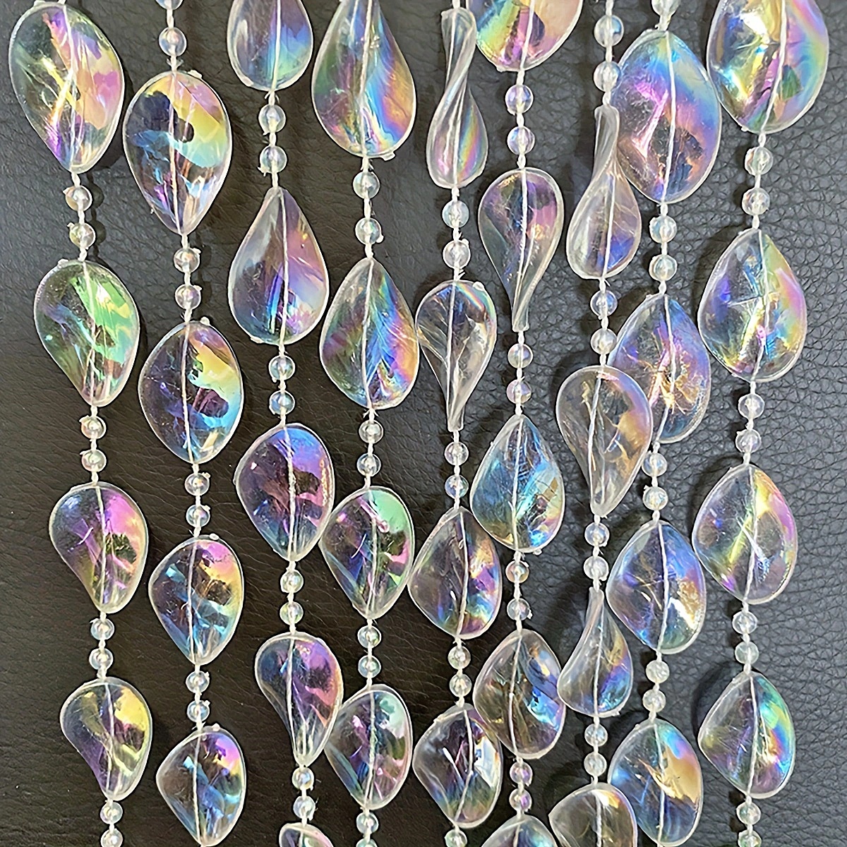 Rouleau de perles en plastique de 7 mm 10 mètres de perles de mariage  blanches/crémeuses/argentées/or sur une bobine, rouleau, fil de guirlande  de perles acryliques -  France