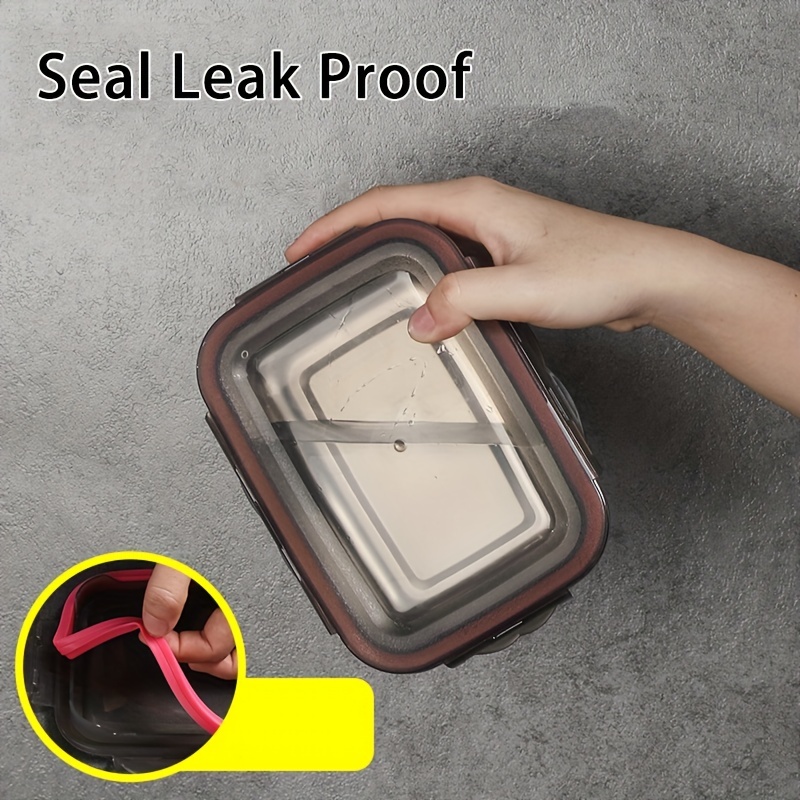 Leak proof Stainless Steel Food Storage Containers Fresh - Temu