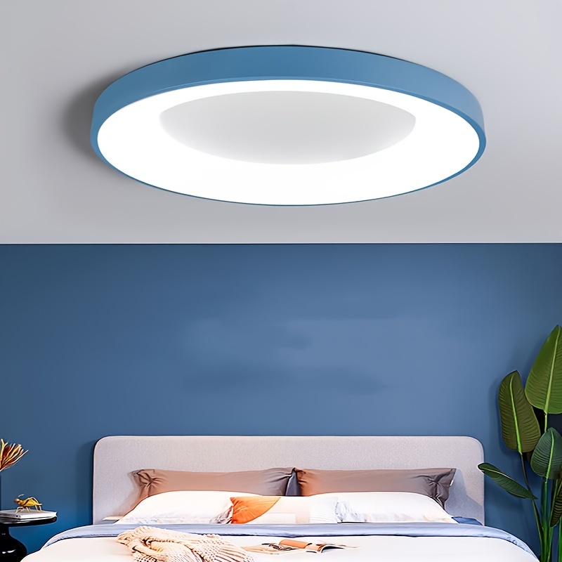 Moderne Acrylique Simple Créatif LED blanche ronde encastrée Lumière Salon  étude de Chambre Salle à manger