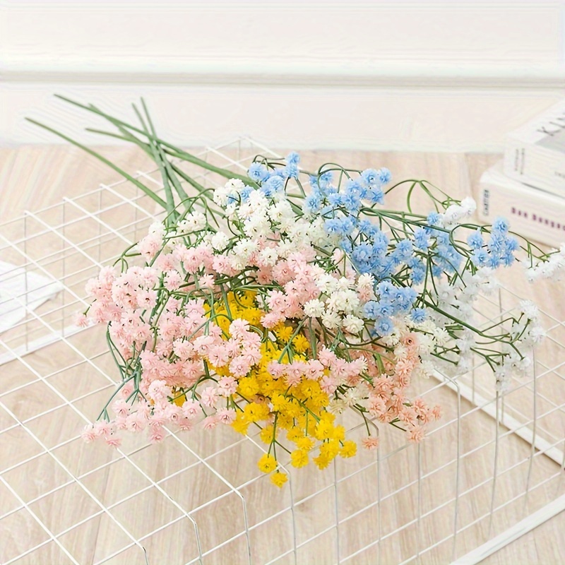 Babys Breath Artificial Flowers, Fake Flowers Bulk Of Gypsophila For Home  Wedding Party Decor, Real Touch Fake Flowers, Flower Arrangements  Artificial Centerpiece, Birthday Anniversary Supplies, Aesthetic Room  Decor, Home Decor - Temu