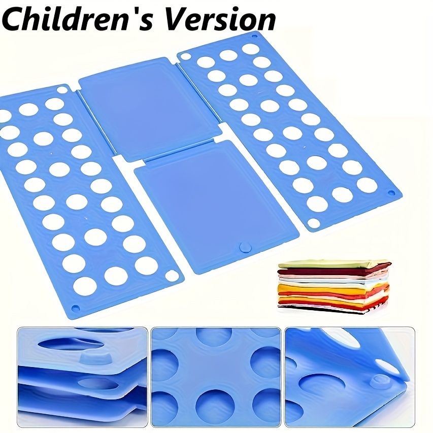 Plastic Clothes Folding Board Durable Kids Laundry Folder Easy and