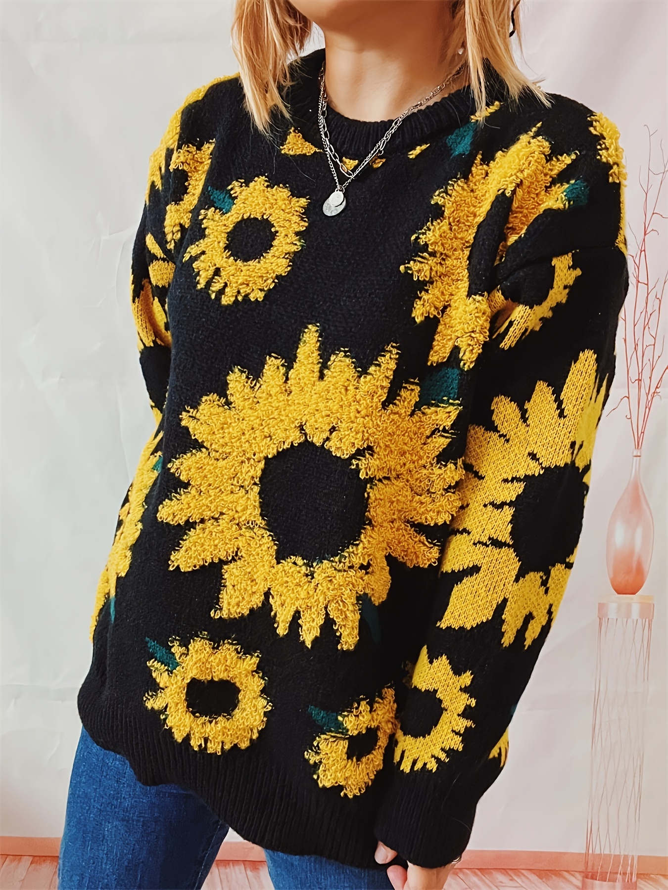 Sunflower sweater hot sale