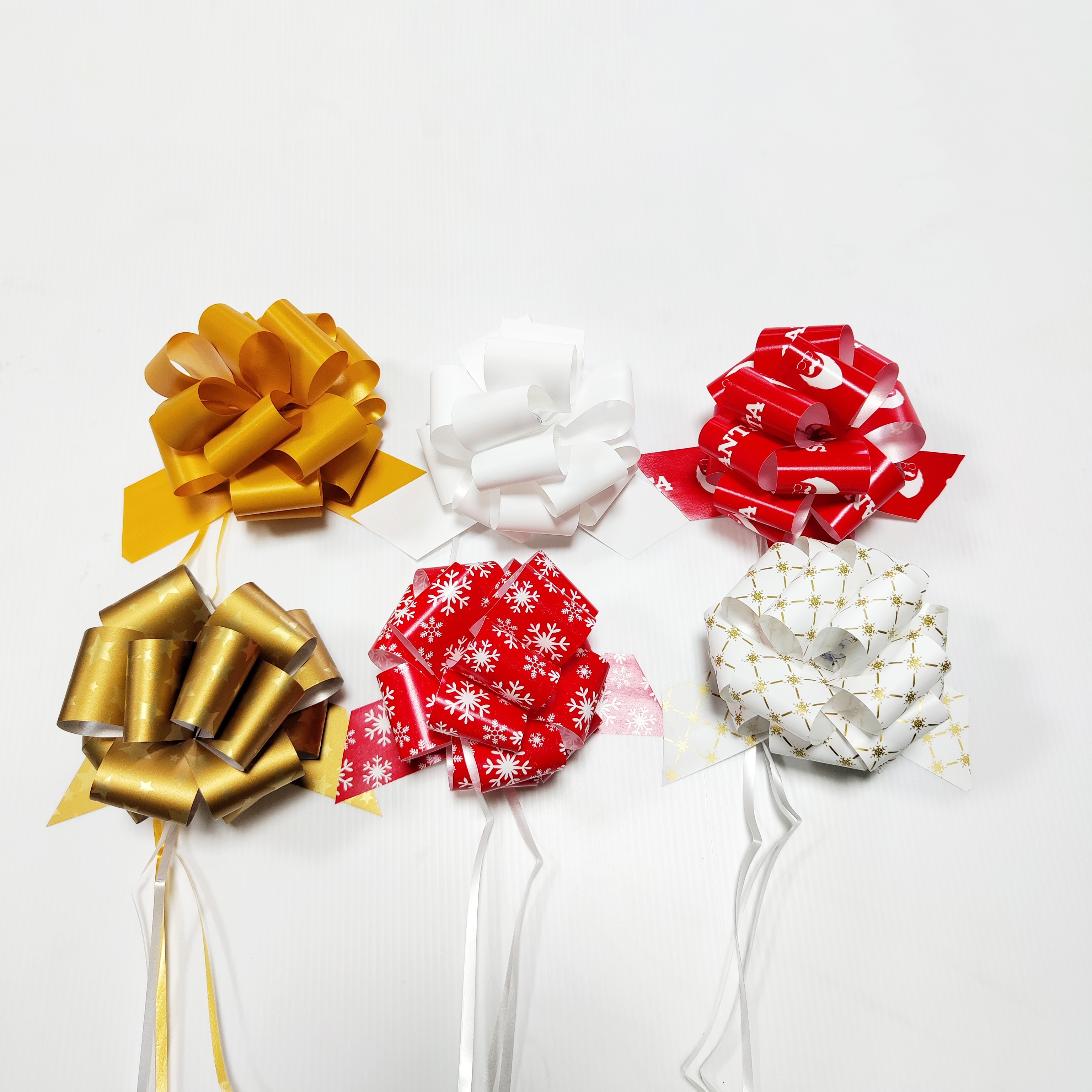  6 PCS Large Pull Bows, Gift Wrapping Bows, Gift