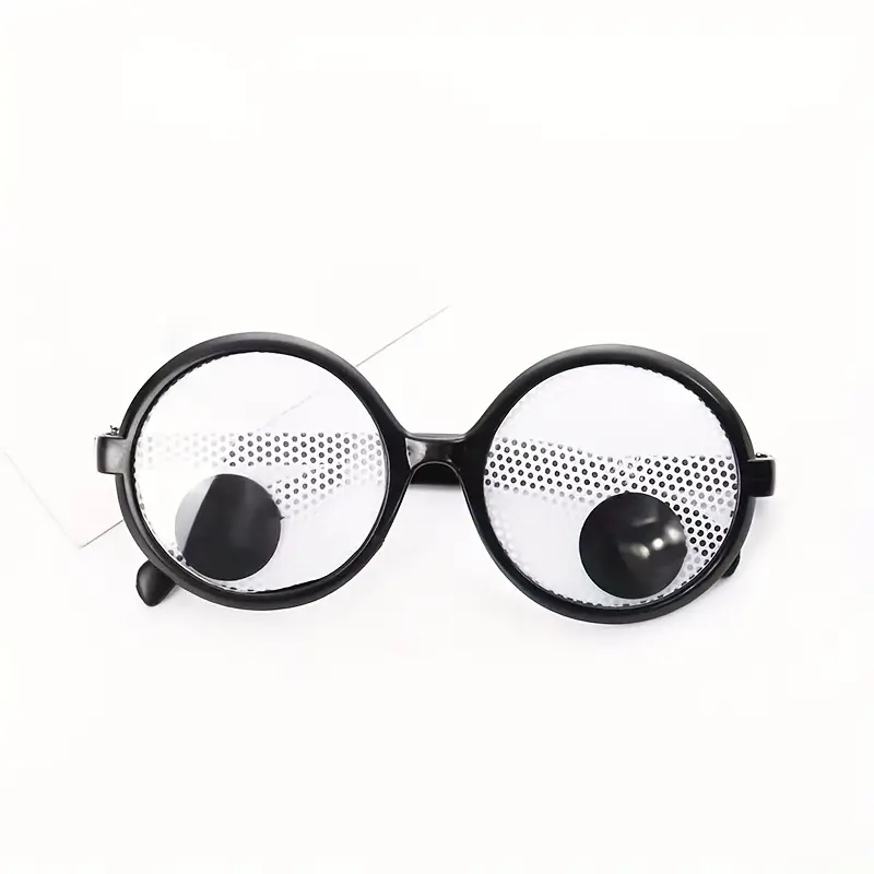 Googly Eyes Glasses Funny Costume Cosplay Glasses Wiggle Eyes