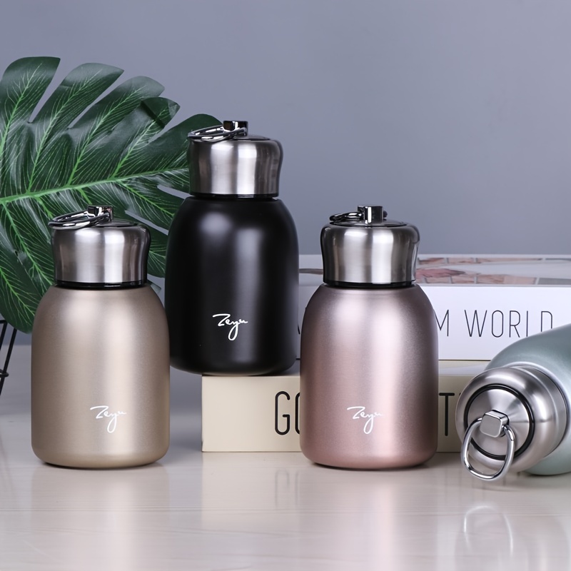 Compact And Cute Coffee Vacuum Flask - Keep Your Drinks Hot Or