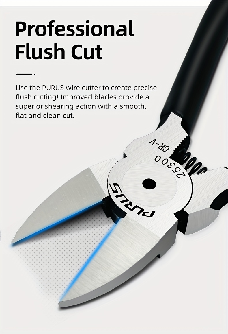 Purus Premium Nozzle Pliers Oblique Pliers Midget Diagonal - Temu