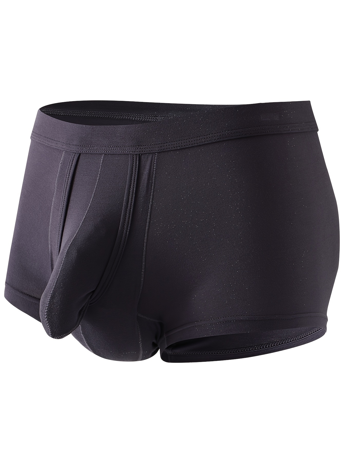 Men's Seamless U Pouch Stretch Classic Cozy Underwear - Temu