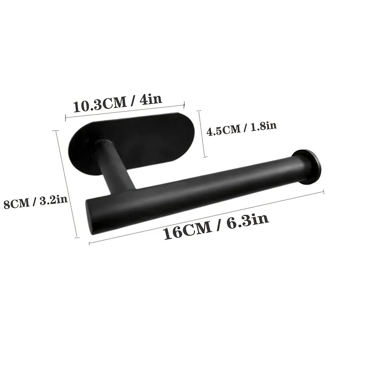 Metal Roll Kitchen Storage Rack Wall mounted Single Hand Operable