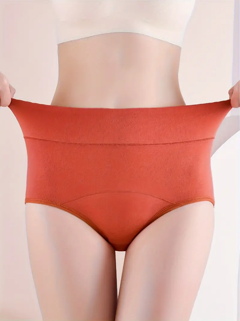 3Layers Leak Proof Menstrual Panties Women Period Underwear Sexy Pants  Incontinence Underwear Briefs High Waist Breathable Pants
