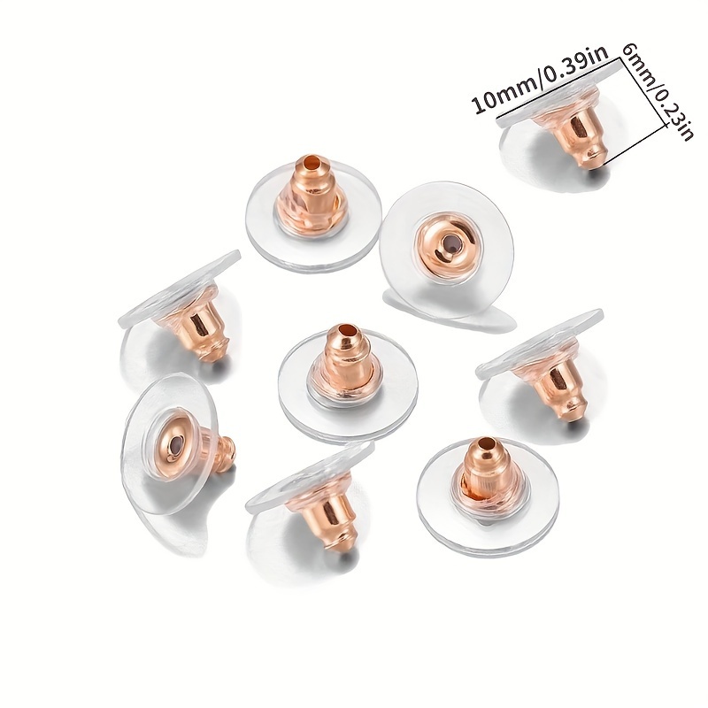  320 Pcs Rubber Earring Backs for Studs, Silicone
