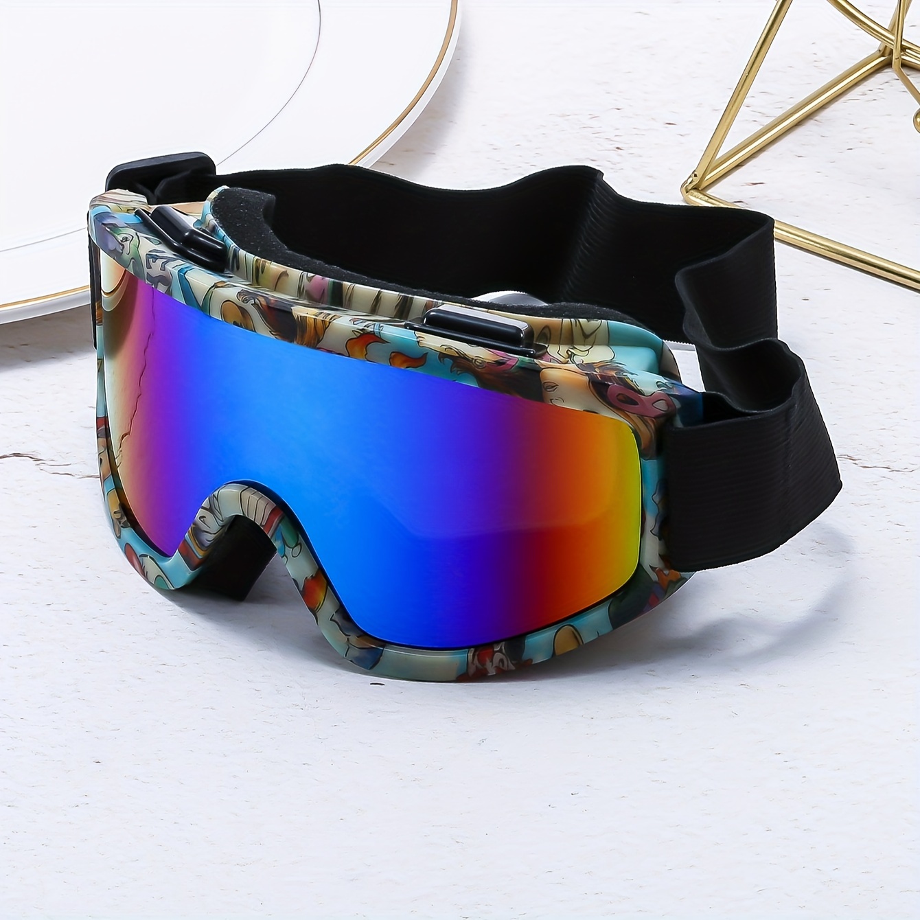 1 Piece Of Anti-Fog Ski Goggles, Ski Equipment, Outdoor Sunglasses