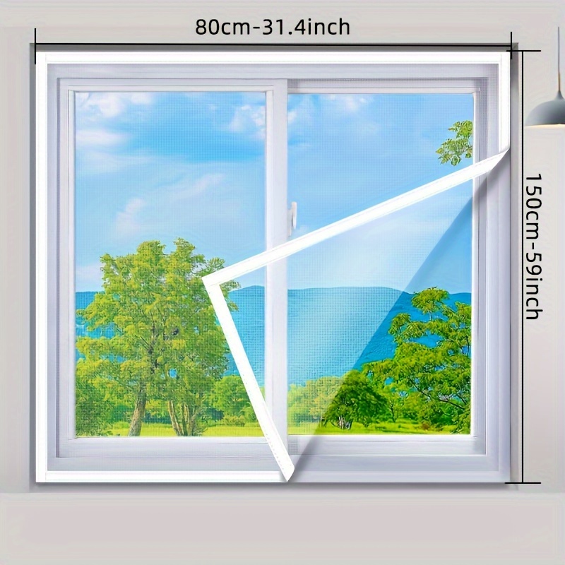 Window Mosquito Screen Self Installed Invisible Window - Temu Philippines