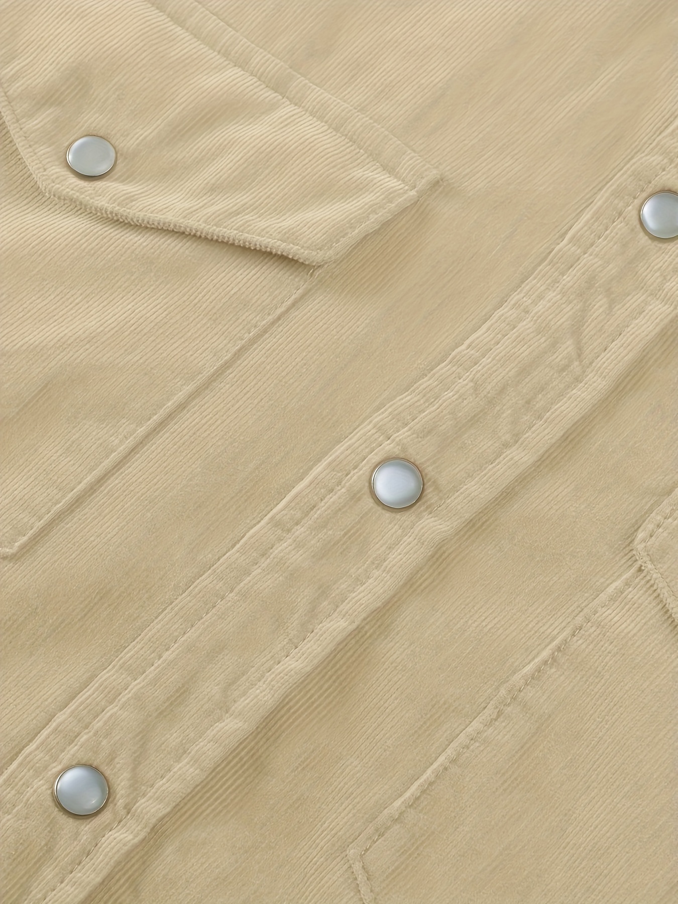 Veste Chemise En Coton Pour Homme, Décontractée Pour L'automne/hiver,  Chemise Boutonnée Avec Poche En Coquillage - Temu Belgium