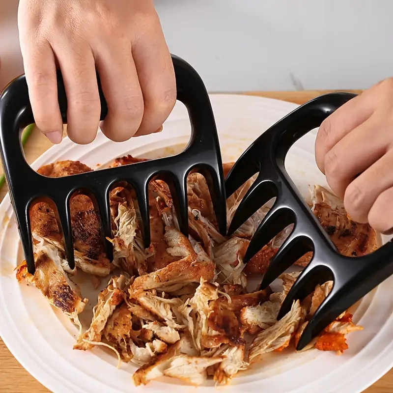 Meat Shredder Claws, Shredding Claws, Meat Claws For Shredding Pulled Pork  Chicken And Beef, Barbecue Meat Shredder, Grilling Meat Shredding Tool,  Heat Resistant And Insulation, Kitchen Utensils, Kitchen Supplies, Back To  School