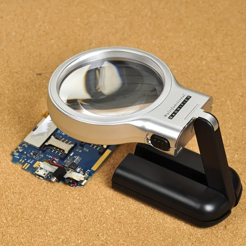 Magnifying Glass With Light - Temu