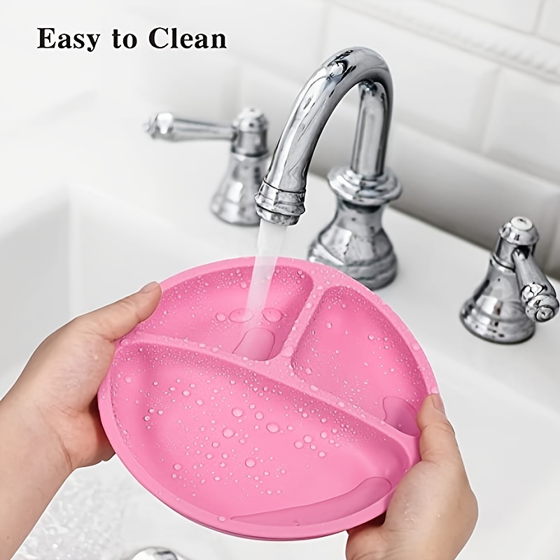 Spill Proof Silicone Suction Bowls for Babies, Strong & Safe Mealtime
