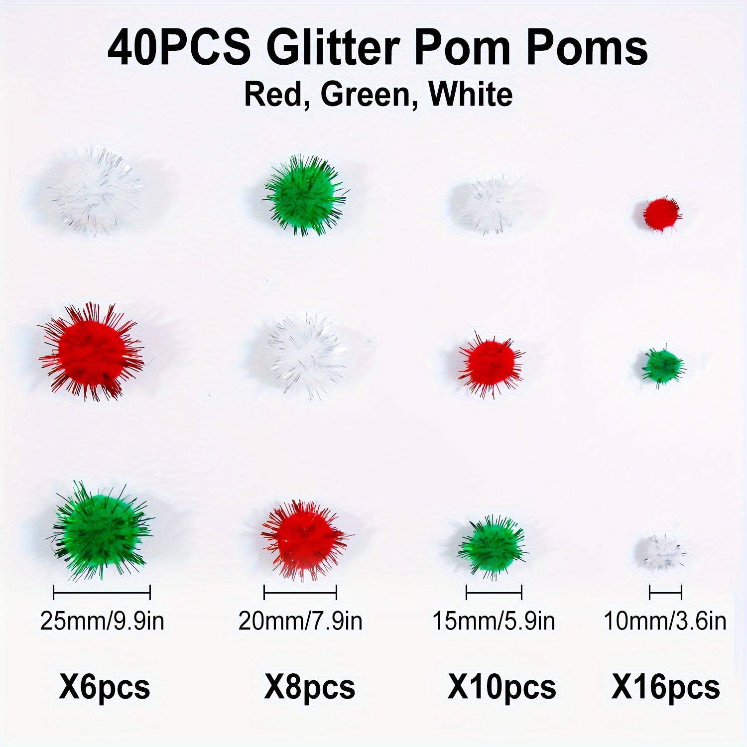 Craft Pom Poms Multicolor Bulk Pom Poms Arts And Crafts, Pompoms For Crafts  In Assorted Size- Soft And Fluffy Puff Balls, Colors Pompoms For Arts And  Craft Making Decorations - Temu Israel