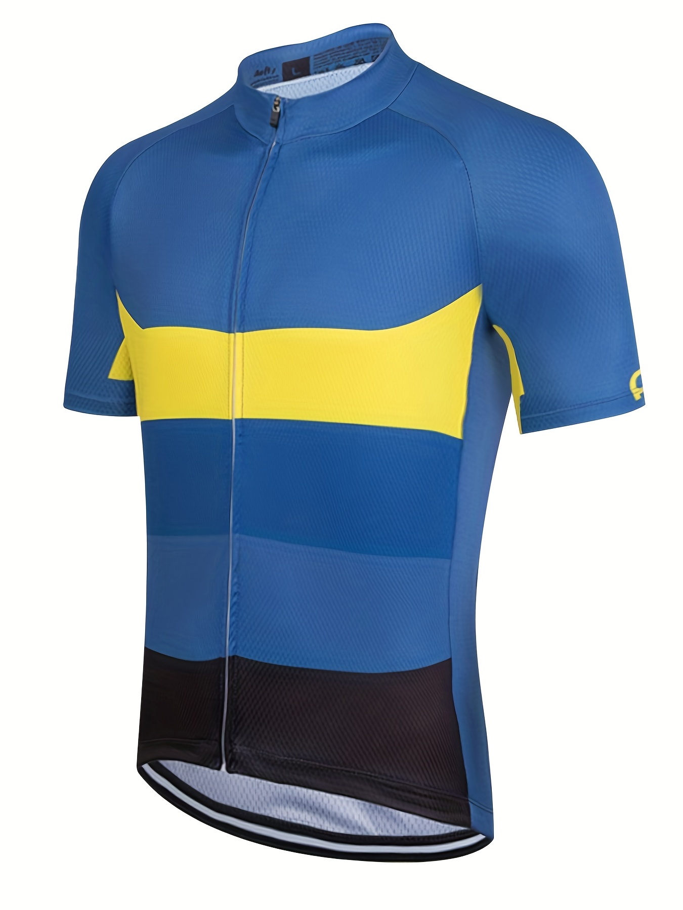 Maillot Ciclismo Hombre: Gráfico Bloques Color Estilo - Temu Chile