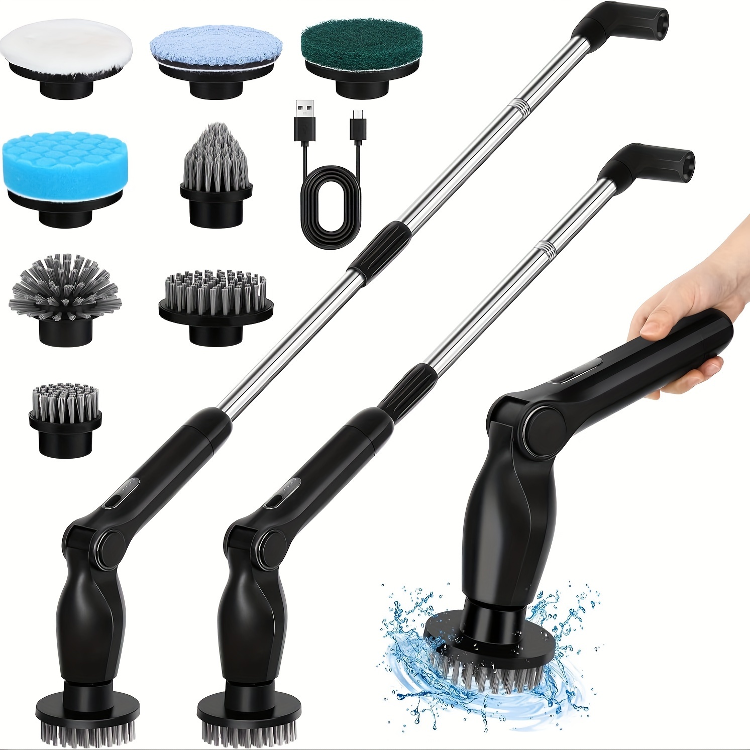 Electric Spin Scrubber wireless Multifunctional Electric - Temu