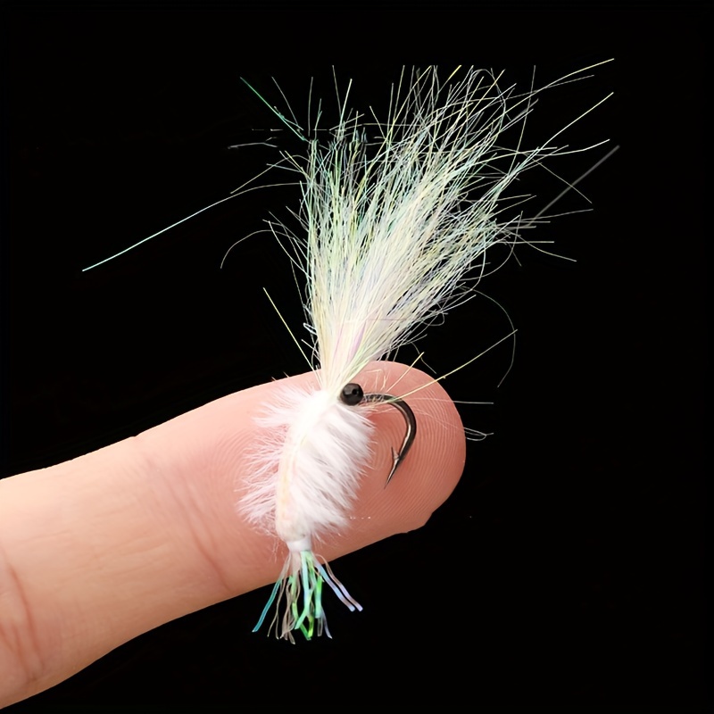 76/40pcs * Fly Fishing Lure Kit - Wet Dry Streamer Nymph Flies for Trout  Bass with Waterproof Box