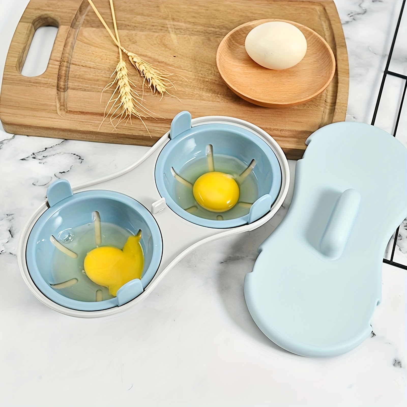 Microwave Egg Poacher Cookware - Egg Maker For Fried, Steamed, And Steamed  Oven Stovetop Steamer - Temu
