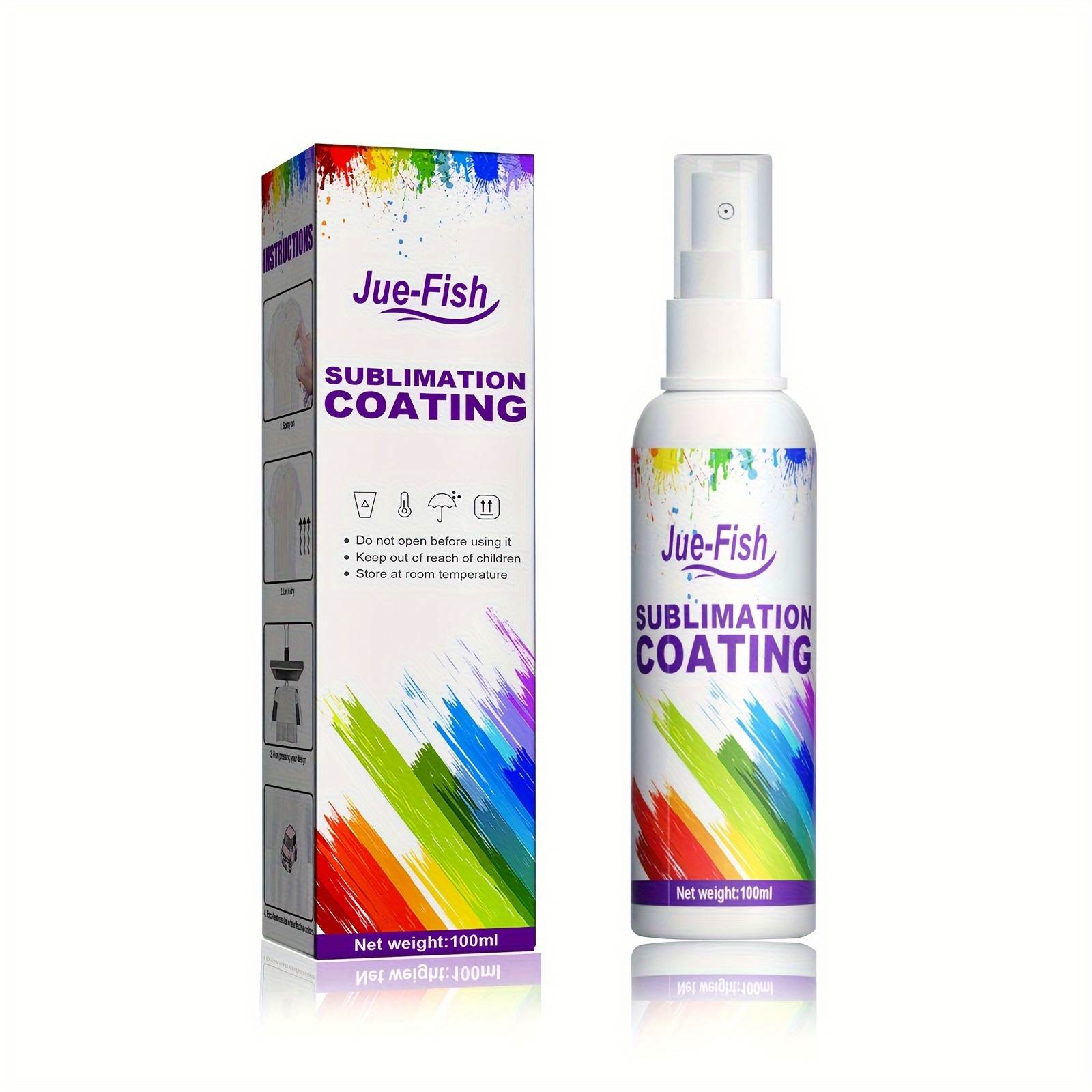 

Sublimation Coating Spray, Clothes Hot Stamping Heat Transfer Wear-resistant Anti-stain Multi-purpose Good Adhesion