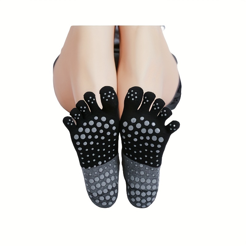 Women Yoga Toe Socks High Quality Anti Slip Five Fingers Pilates