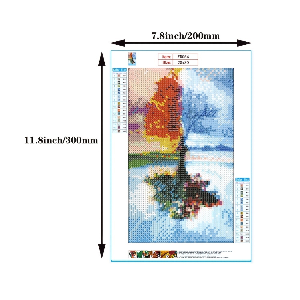 Diamond Painting 4 Seasons Tree – Diamonds Wizard