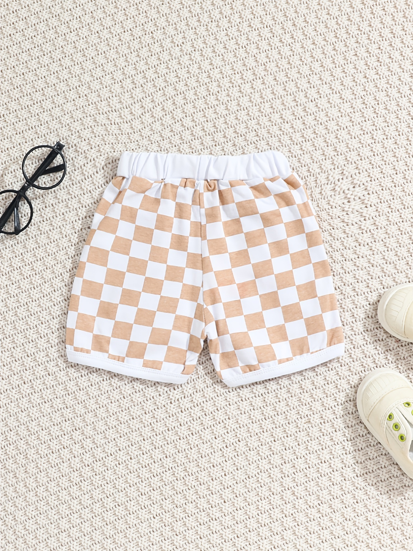 Toddler Baby Boys Checkerboard Plaid Print Elastic Waist Shorts Kids Summer  Clothes, Quick & Secure Online Checkout