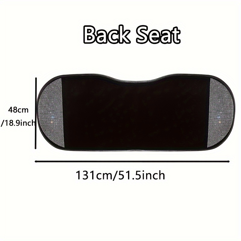 1pc bling car seat cover set sparkly white rhinestone car seat backrest car headrest cover car accessories for women rhinestones car back seat mat details 5