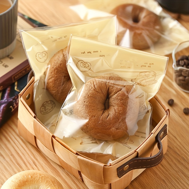 Clear Plastic Chiffon Cake And Bread Loaf Packaging Bags - Temu