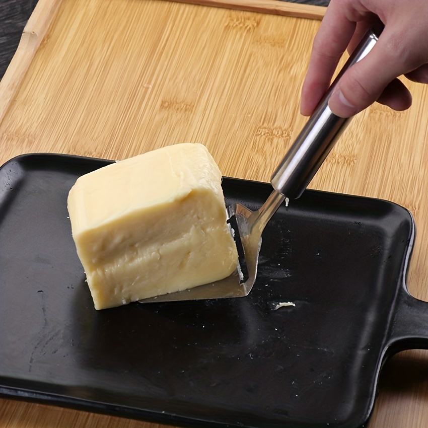 Effortlessly Cheese, Butter, And Ham With This Stainless Steel Cheese r And  Cutter - Temu