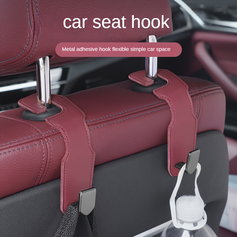 Car Seat Headrest Hook Auto Seat Hook Hangers Storage - Temu