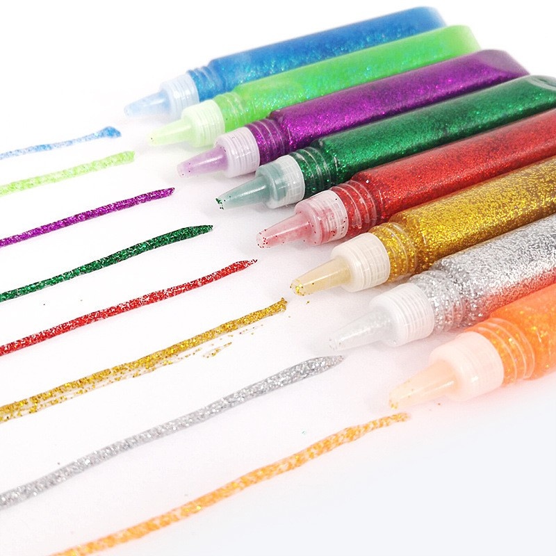 Glitter Glue Pens - Temu