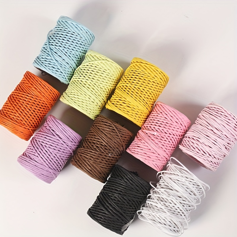 Laffia Woven Thread Kindergarten Hand woven Rope Creative - Temu