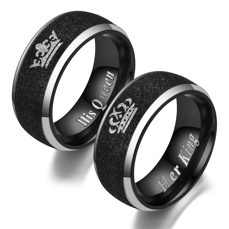 Anillo de aleación, anillos redondos de la suerte para mujer, diseño de  corona divisible, anillo Vin Ticfox