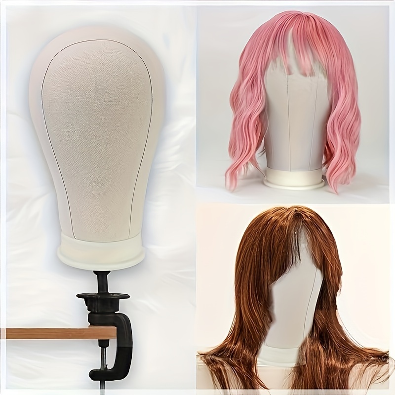 Wig Headgear Holder wig Head Mold Stand Portable Wig Head - Temu