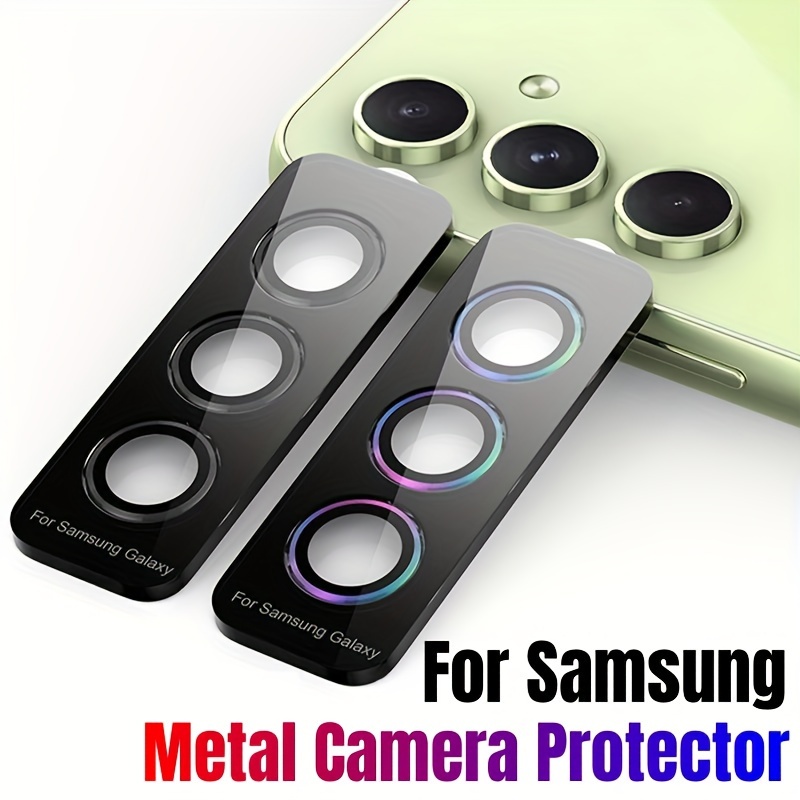 Verre trempé 3D pour lentilles appareils photo Galaxy A34 5G