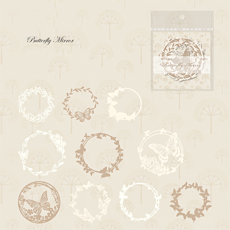 Hollow Border Card Hand Account Diy Decoration Scrapbooking - Temu