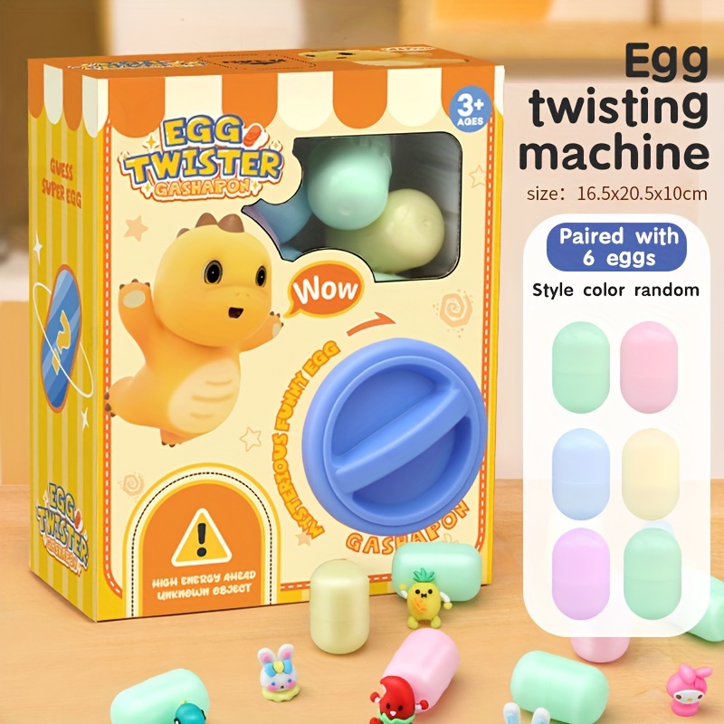 Christmas Children's Funny Egg Gacha Machine Toy Doll Claw - Temu