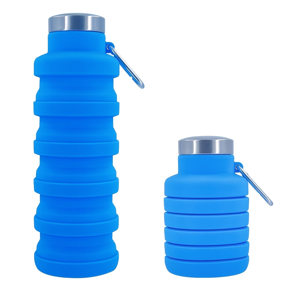 Silicone folding water bottle