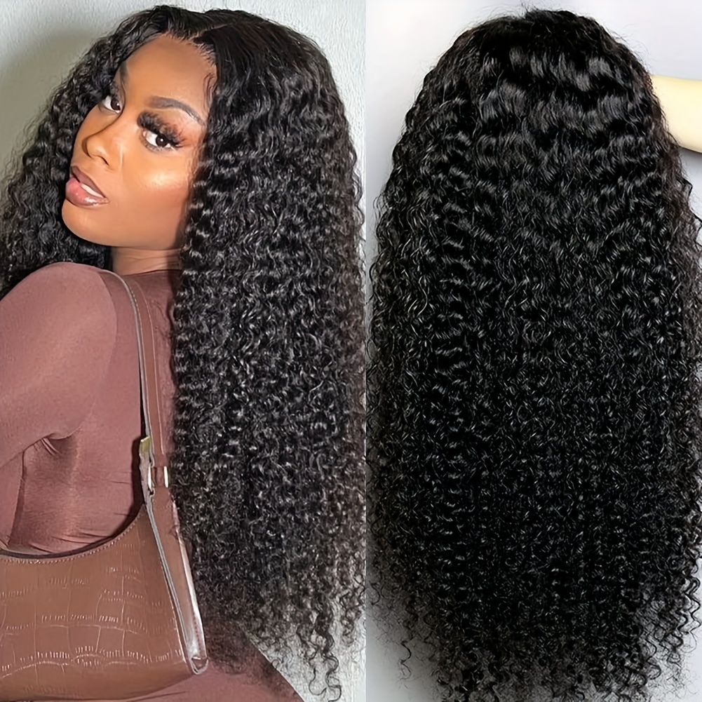 150% Density 13x4x1 T Part Human Hair Wig - Temu Canada