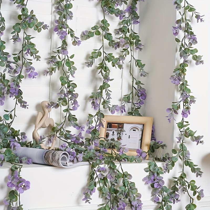 Where can I find a faux garland or the stems to make one that will